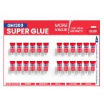 1 Gram (Pack of 24) Single Use Super Glue All Purpose - Superglue - Ca Glue Thick & Strong Adhesive for DIY Craft, Ceramics, Frame, Leather, Metal Etc - Image 2