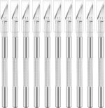 10 Pack Exacto Knife, Hobby Knife, Craft Knife for Carving, Cutting | Exacto knife set for pumpkin carving, diy, stencil & model crafts, bulk precision art knife, craft knife set, exacto knives - Image 2