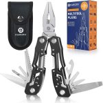 14-In-1 Multitool with Safety Locking, Professional Stainless Steel Multitool Pliers Pocket Knife, Bottle Opener, Screwdriver with Nylon Sheath ，Apply to Survival,Camping, Hunting and Hiking 1 Pcs - Image 2