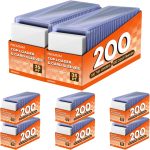 1600 Card Sleeves Top Loaders for Cards, 3" x 4" Hard Plastic Toploaders | Baseball Card Protectors, Trading Card Holder for Football Sports Cards (800 Toploaders + 800 Penny Sleeves) - Image 2