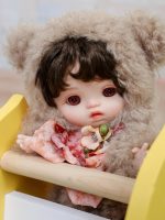 Reborn Baby Doll 10 Inch – Lifelike Full Vinyl Girl in Cozy Brown Bear Outfit – Comfort Collectible Doll Gift for Girls - Image 3