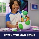 Hatchin’ Yoshi Interactive Toy | Interactive Yoshi Figure, Exciting Hatching Experience, Light Up Eyes, 100+ Sounds & Reactions, for Kids Ages 5+ - Image 3