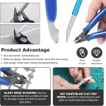 Fippy 11PCS Model Kit Tools, Gundam Model Tool Kit, Hobby Building Tools Kit for Gundam Basic Model Assembling, Building and Repairing - Image 4