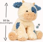 GUND Cozys Collection Cow 10-Inch Stuffed Animal Sensory Toy for Ages 0+ - Image 3