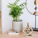 UTTCMK Bookshelf Decor Thinker Statue - Abstract Art Reading Thinker Sculpture Figurine Aesthetic, Modern Home Decoration for Living Room Office Shelves Coffee Table Desk Decor(Beige) - Image 6
