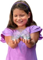 The Original Slinky Walking Spring Toy, 2.75-inch Diameter Metal Slinky, Fidget Toys - Image 3