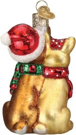 Old World Christmas Rudolph and Clarice Glass Blown Ornament for Christmas Tree, Handcrafted Holiday Decoration, Rudolph Collection - Image 3