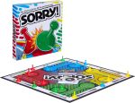 Sorry! Board Game for Kids Ages 6 and Up; Classic Hasbro Board Game; Each Player Gets 4 Pawns; Family Game - Image 4