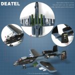 SEBUNAS 1:72 Scale A-10 Thunderbolt II Warthog Highly Detailed Plastic Assembly Model Kit Accurate Reproduction with Paint Scheme Collector's Choice Gift for Adults and Kids(43PCS) - Image 4
