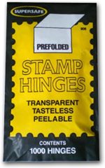 Supersafe Stamp Hinges TWO Packs of 1000 -- Total of 2000 Hinges - Image 3