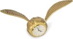 Harry Potter Golden Snitch Replica Desk Clock | Battery Operated Clock | Geek Decor for Bedroom, Bedside Table, Desk, Office | Collectible Quidditch Snitch Clock | 9 x 18 Inches - Image 3
