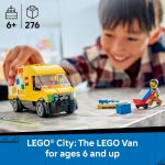 LEGO City: The Van Building Toy for Kids - Pretend Play Set for Boys & Girls, Ages 6+ - Delivery Van Toy W/2 Minifigures & 4 Mini Box Elements - Gift Idea for Birthdays - 60500 - Image 3