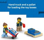 LEGO City: The Van Building Toy for Kids - Pretend Play Set for Boys & Girls, Ages 6+ - Delivery Van Toy W/2 Minifigures & 4 Mini Box Elements - Gift Idea for Birthdays - 60500 - Image 4