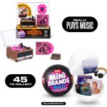 Mini Brands Really Works Vinyl Capsule Series 1 (2 Pack) By ZURU | 8 playable mini vinyls spin & play, music accessories, trending artists, works on Mini Brands Vinyl Player, collector gift - Image 4