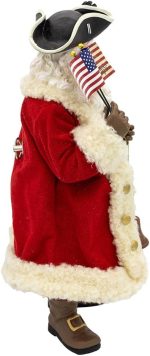 Kurt Adler 11 Inch Fabriché™ 250th Anniversary of America Musical Santa - Image 3