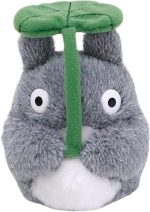 Studio Ghibli - My Neighbor Totoro - 5" Totoro with Leaf Beanbag, Studio Ghibli Plush - Image 3