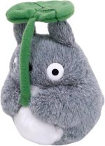 Studio Ghibli - My Neighbor Totoro - 5" Totoro with Leaf Beanbag, Studio Ghibli Plush - Image 4
