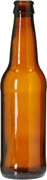 FastRack Amber Beer Bottles 12oz (Pack of 24) | Longneck Glass Beer Bottles with Pry-off Crown Finish for Home Brewing Mead, Cider & Kombucha | Durable Brewing Bottle & Bottling Kit - Image 5