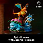 LEGO Pokémon Venusaur, Charizard and Blastoise - Building Set for Adults, Ages 18+ - Collectible Pokémon Figures - Gift Idea for Men & Women - 72153 - Image 3