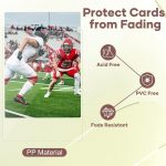 Mlikero 600 Count Card Sleeves, Clear Soft Trading Card Sleeves, Polypropylene (PP), Fit for MTG, TCG, Baseball, Football, Game Cards - Image 4