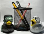 Generic Classic Horror Movie Character Duck, Halloween Horror Movie Duck, Office Desktop Car Dashboard Decoration (E) - Image 5