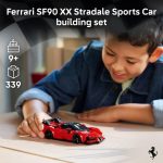 LEGO Speed Champions Ferrari SF90 XX Stradale Sports Car Building Toy for Kids - Building Set W/Ferarri Driver Minifigure for Boys & Girls, Ages 9+ - Gift Idea for Birthdays - 77254 - Image 3