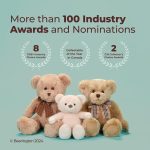 Bearington Theodore Teddy Bear Stuffed Animal - 17" Soft Teddy Bear Plush Toy with Fluffy Fur and Huggable Design - Adorable Classic Cuddly Gift for Kids, Toddlers, and Animal Lovers - Image 5