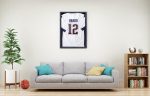 KCRasan Jersey Display Frame Case - Large Lockable Frames Shadow Box | UV Protection for Baseball Basketball Football Soccer Hockey Sport Shirt Matte Black Finish - Image 7