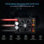 XC C10 Sensorless Brushless ESC for 1/10 RC Car,2-4S 120A | Bluetooth APP Programming,6.0V/7.4V/8.4V BEC,IP67,Multiple protection - Image 4