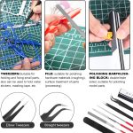 29PCS Gundam Model Tools Kit, Model Basic Tools Kit, Hobby Building Tools Kit for Gundam Basic Model Assembling, Building and Repairing - Image 5