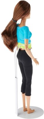 Plymor DSP-5125W White Adjustable Doll Stand | Fits 10, 11, and 12 inch Slim Waist Dolls, Waist is 1.125" - 1.5" wide, 3.25" - 4" around - Image 4
