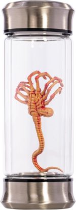 Alien Critter Embryo in Jar Glass Bottle with Display Box 8” Collectible Movie Prop Replica for Halloween Costume - Image 6