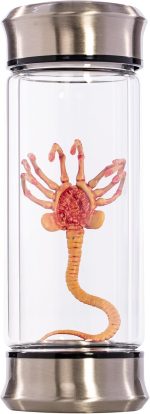 Alien Critter Embryo in Jar Glass Bottle with Display Box 8” Collectible Movie Prop Replica for Halloween Costume - Image 7