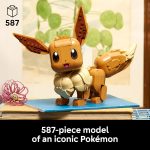 LEGO Pokémon Eevee - Collectible Building Set for Adults, Ages 18+ - Posable Pokémon Figure for Display - Desk, Bookshelf or Home Office Decor - Gift for Men & Women - 72151 - Image 3