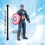 Marvel Avengers Endgame Titan Hero Series 12" Action Figures Captain America, Iron Spider, Black Panther, and Iron Man (4 Action Figures) - Image 4