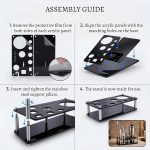 Cocktail Shaker Set, 18-Piece Bartender Kit with Acrylic Stand, 18/8 Stainless Steel Bar Set with Martini Shaker, Jigger, Muddler & Recipe Book for Home Bar - Image 4
