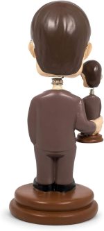 Surreal Entertainment The Office Double Dwight Resin Bobblehead | Collectible Action Figure Statue, Desk Toy Accessories | Novelty Gifts for Home Office Decor | 5 Inches Tall - Image 3