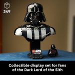 LEGO Star Wars Darth Vader Bust - Collectible Building Set for Adults, Ages 18+ - Star Wars Gift for Men & Women - with Darth Vader Minifigure - Bedroom or Shelf Decor - 75439 - Image 3