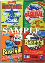 100 Vintage Baseball Cards in Old Sealed Wax Packs - Perfect for New Collectors - Image 4