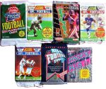 100 Vintage Football Cards in Old Sealed Wax Packs - Perfect for New Collectors - Image 3