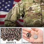 100 Pcs Veteran Label Pins, Military USA Patriotic American Flag Pins, Veterans Day Gifts for Men and Women - Image 4