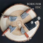 STARDW Damascus Pocket Knife Set, EDC Knife with Sheath,Mini Chef Keychain Knife Set, Tiny Things for Box Cutter Letter Opener Package Opener, Cool Gadgets EDC Tools -Set of 4 - Image 3