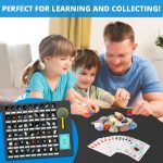 PIBEX Rock Collection Starter Kit - 54 Pcs Assorted Gemstones, Crystals, Rocks & Minerals, with Learning Book & ID Cards, Earth Science Kit Toy, A Geology Gift for Kids & Adults Ages 8+ - Image 4
