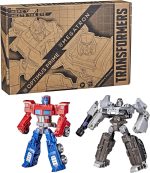 Transformers Toys Heroes and Villains Optimus Prime and Megatron 2-Pack Action Figures - for Kids Ages 6 and Up, 7-inch (Amazon Exclusive) - Image 4