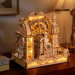 ROKR Marble Travel London, 3D Wooden Puzzles for Adults, Marble Run Kit Adults to Build, 3D Wooden Puzzle with LED, Unique Gift for Men Women - Image 5