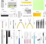 Fippy 101PCS Gundam Model Tools Kit, Hobby Building Tools Kit for Gundam Basic Model Assembling, Building and Repairing - Image 3