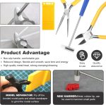 Fippy 101PCS Gundam Model Tools Kit, Hobby Building Tools Kit for Gundam Basic Model Assembling, Building and Repairing - Image 4