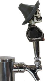Kool Collectibles Zapata Sports Bar Beer Tap Handle Kegerator Resin Zombie Breweriana Bar - Image 3