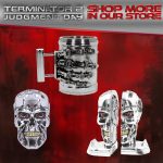 Nemesis Now Terminator 2 T-800 Head Box, Hand-Painted Resin, Official Movie Merchandise, Glowing Red Eyes, Hidden Storage Compartment, 21cm - Image 7