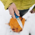 Benchmade Bugout EDC Knife, S30V Steel Blade (535BK-2) | Graphite Black CF-Elite handle, Drop-Point blade - Image 6